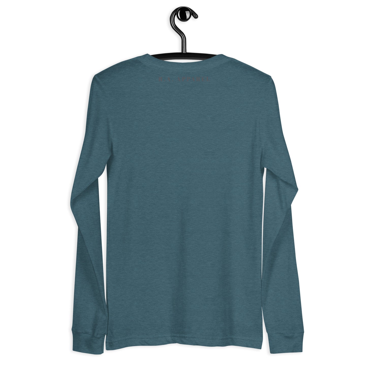 Astral Circle Long Sleeve Shirt - Left Placement product image 20 in Maroon, size S, with back view and left placement.