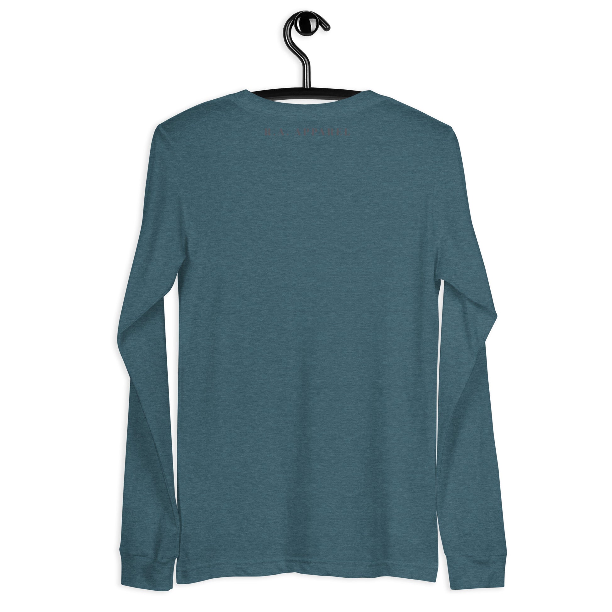 Astral Circle Long Sleeve Shirt - Left Placement product image 20 in Maroon, size S, with back view and left placement.