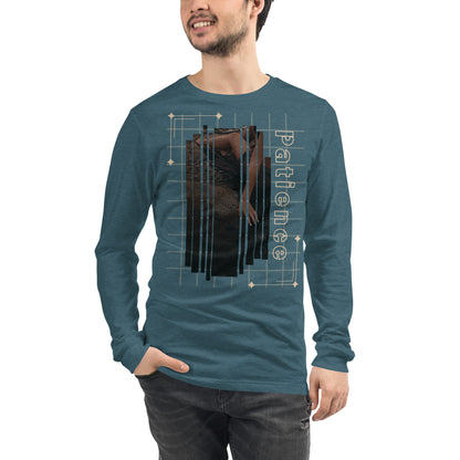 Stillwater Long Sleeve Shirt - Left Placement image 19: Maroon version, size XS with front view of the Patience range.