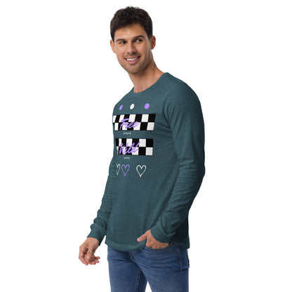 Freeborne Long Sleeve Shirt - Left Placement product image 22 in Red, size S, with front view, left-side angle and left placement.