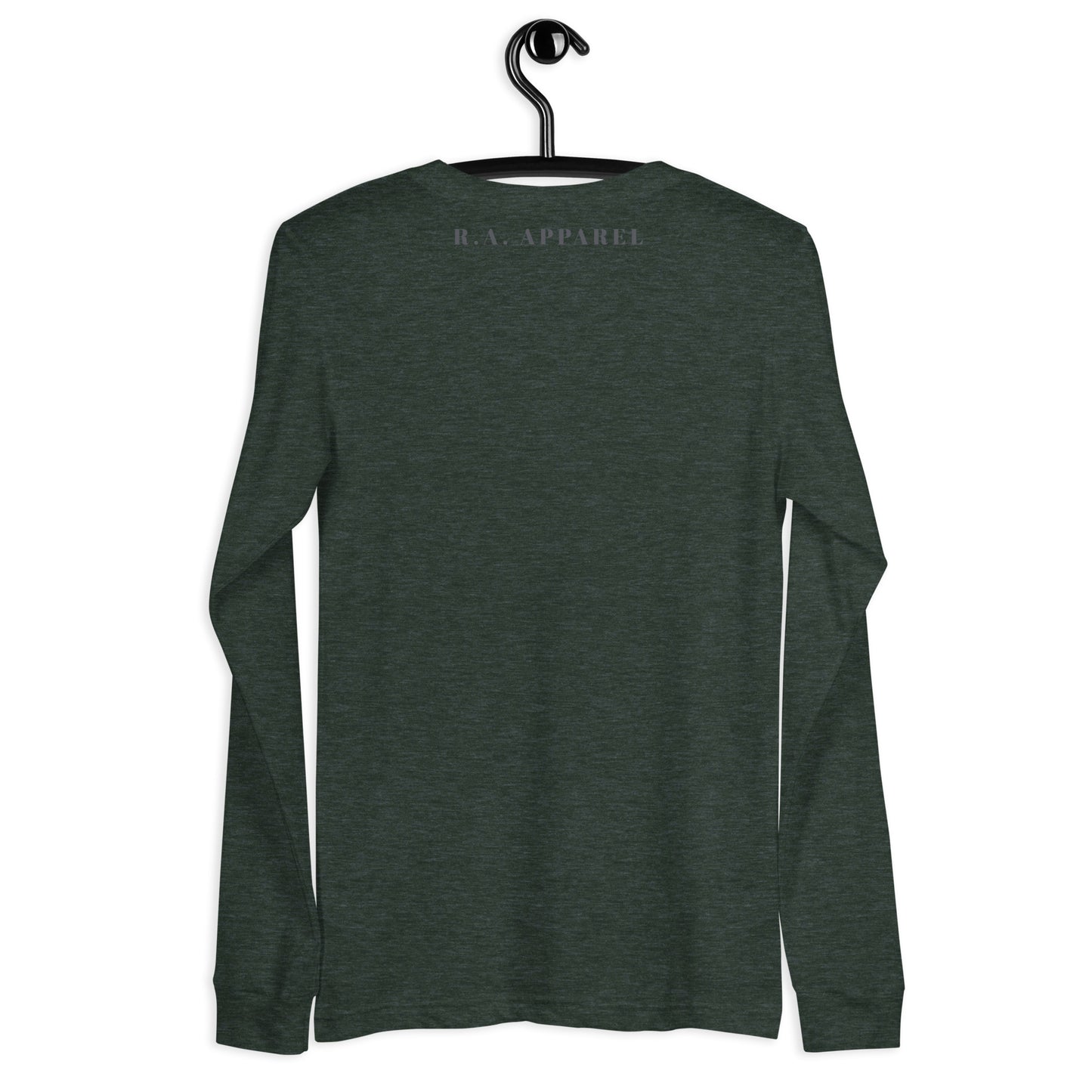 Image 30 of Red Summitline Long Sleeve Shirt - Left Placement, size 2XL, with Mountain Range artwork visible in back view.
