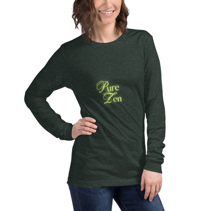 Zenline Long Sleeve Shirt - Left Placement product image 30 in Red, size 2XL, with front view, right-side angle and left placement.