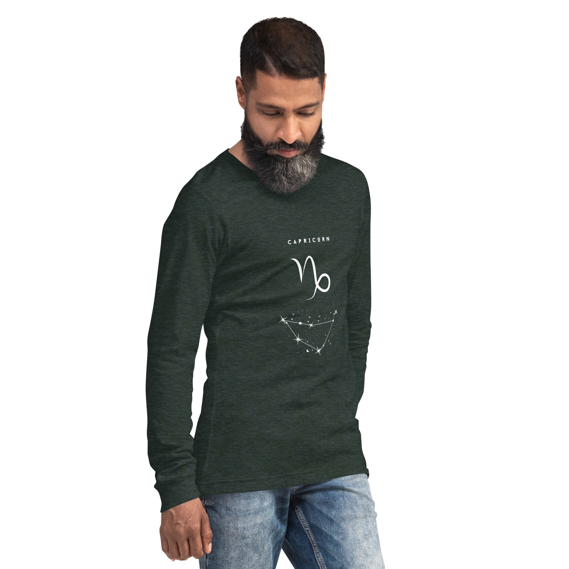 Montaire Long Sleeve Shirt by R.A. Apparel, image 24, front view, right-side angle, Maroon, size 2XL, design placement.