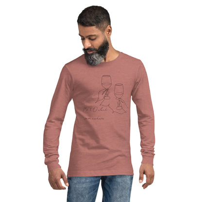 After Five Long Sleeve Shirt - Left Placement product image 11 in Dark Grey Heather, size XL, with front view and left placement.