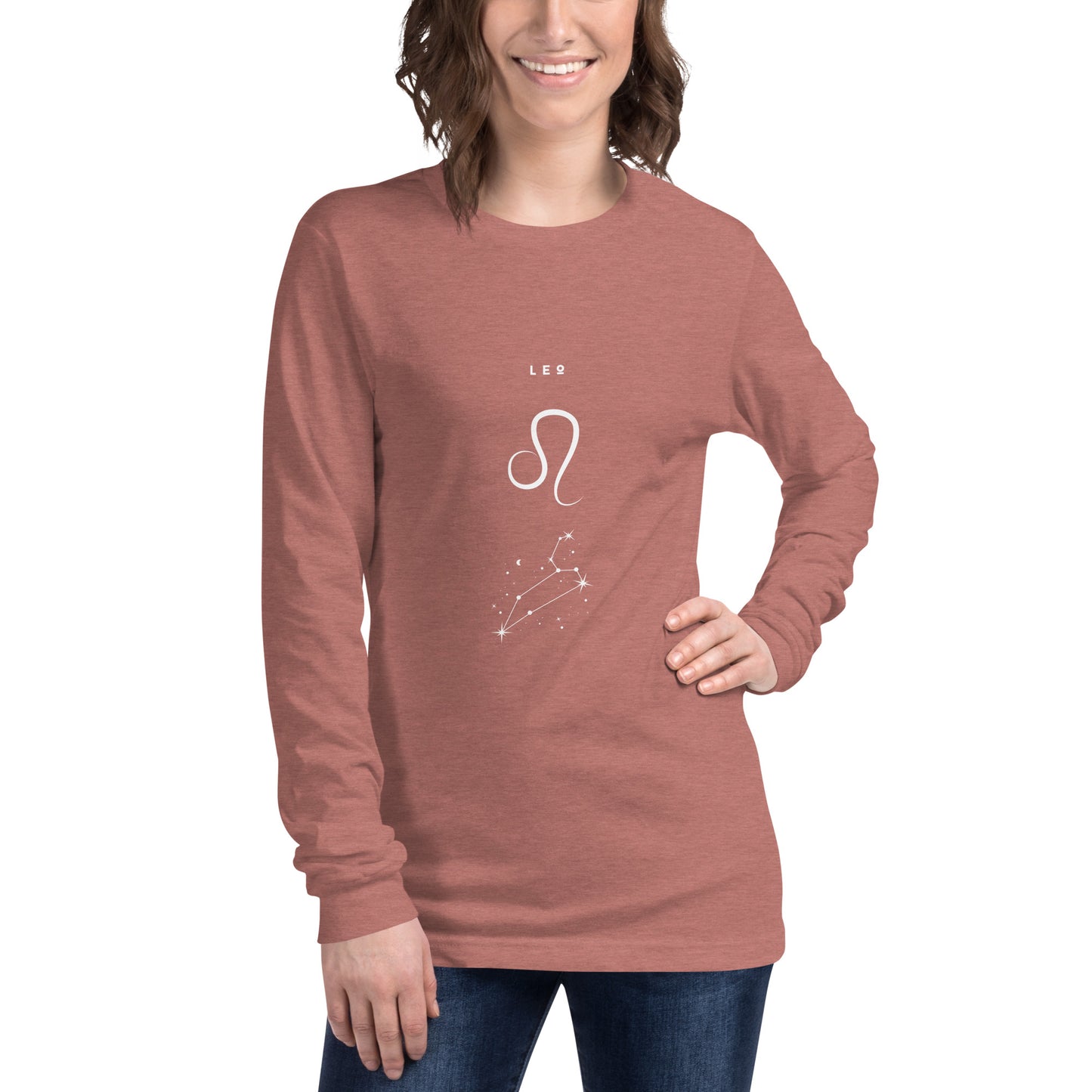 Solmane Long Sleeve Shirt - Left Placement by R.A. Apparel, image 29, front view, Red, size XL, left placement.