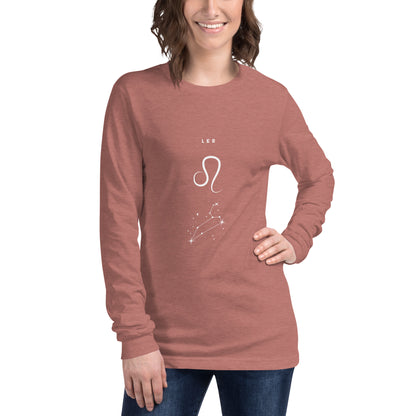 Solmane Long Sleeve Shirt - Left Placement by R.A. Apparel, image 29, front view, Red, size XL, left placement.