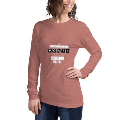 Impact Form Long Sleeve Shirt - Left Placement image 16: Navy version, size L with front view, left-side angle of the Shape Lives range.
