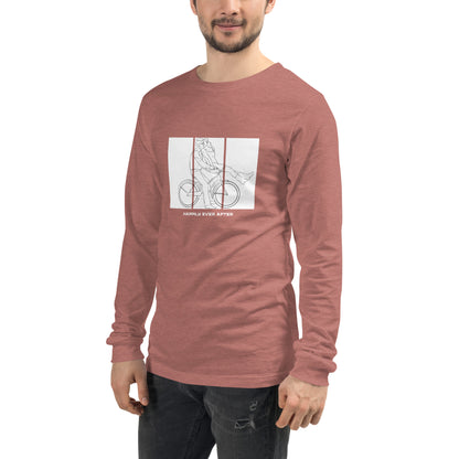 Ever After Long Sleeve Shirt - Left Placement image 53: Poppy version, size M with front view, left-side angle of the Happily Ever After range.