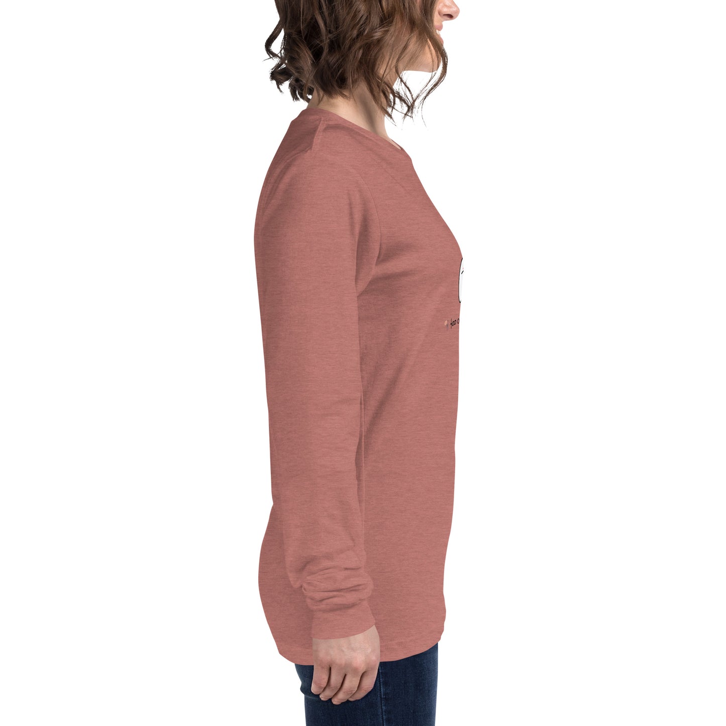 Cute Haunt Long Sleeve Shirt - Left Placement image 53: Poppy version, size M with right-side angle of the Too Cute to Spook range.