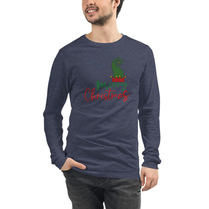 Noelle Long Sleeve Shirt - Left Placement by R.A. Apparel, image 23, front view, Maroon, size XL, left placement.