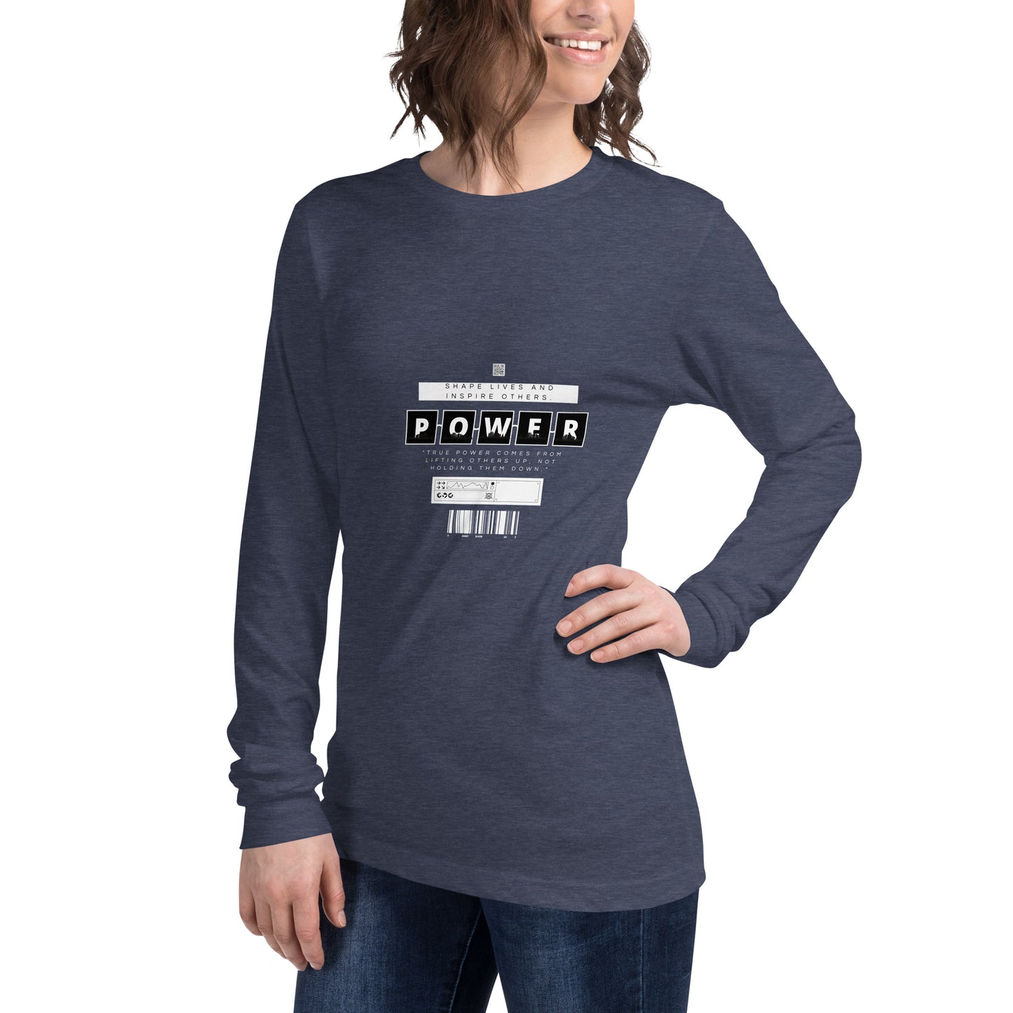 Impact Form Long Sleeve Shirt - Left Placement product image 26 in Red, size S, with front view, left-side angle and left placement.