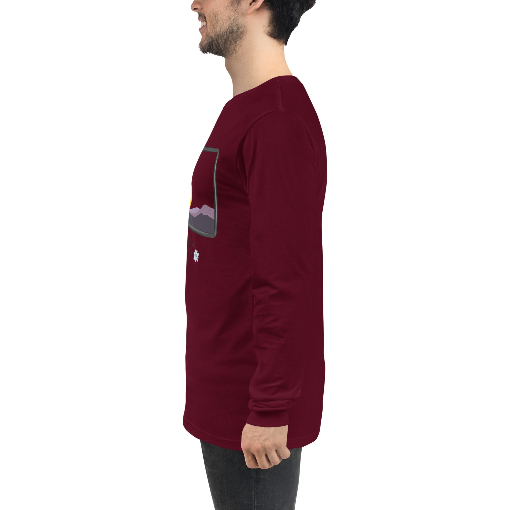 Avenor Long Sleeve Shirt image 21: Red version, size S with left-side angle of the The View Awaits range.
