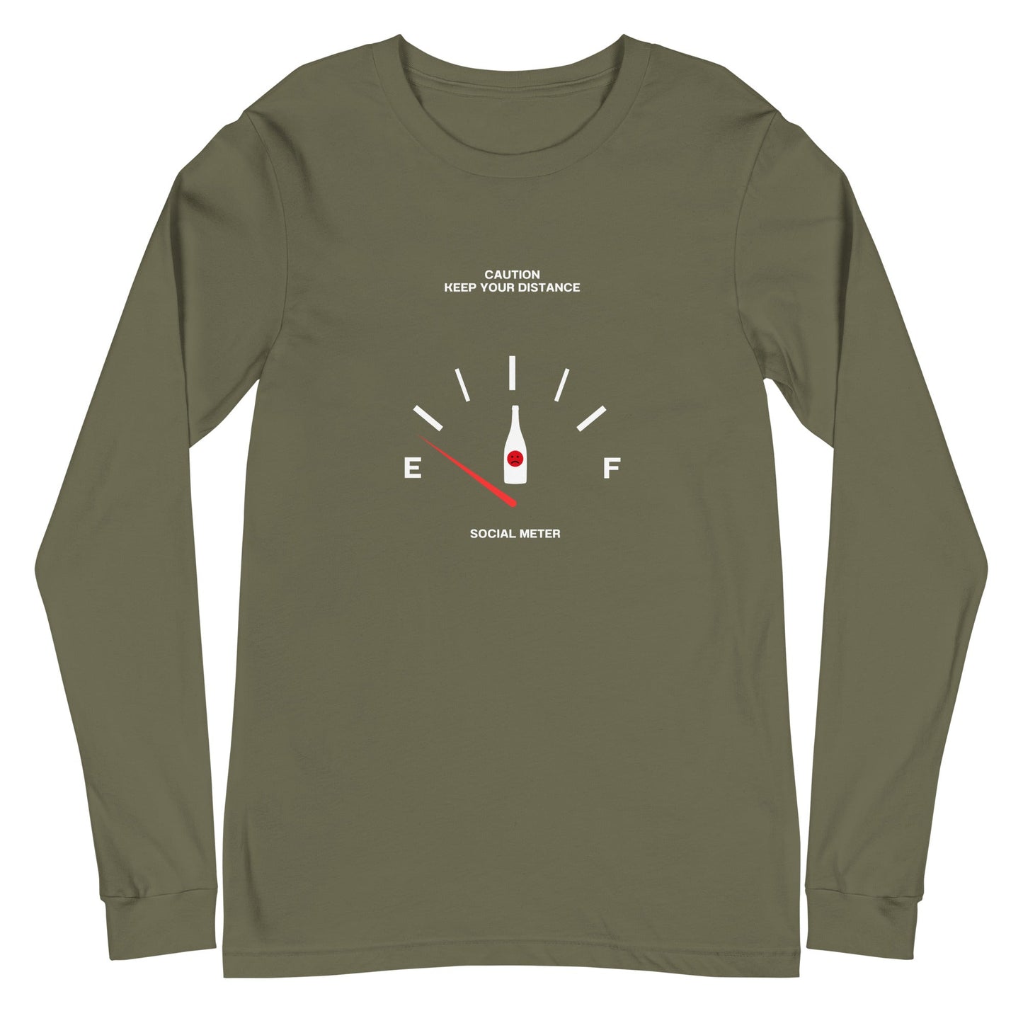 Social Static Long Sleeve Shirt - Left Placement product image 10 in Black, size L, with front view and left placement.