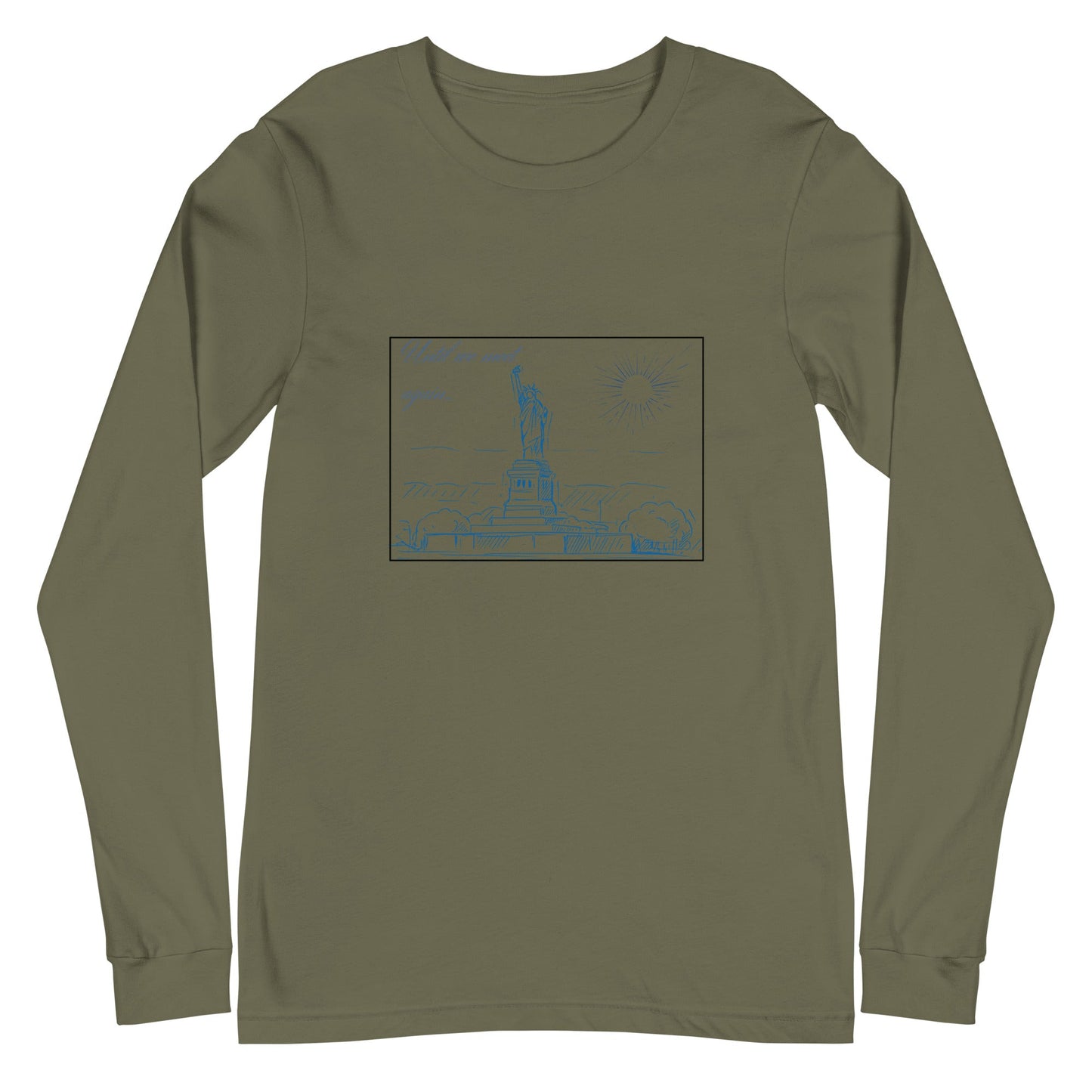 Farewell Bloom Long Sleeve Shirt - Left Placement product image 11 in Black, size XL, with front view and left placement.