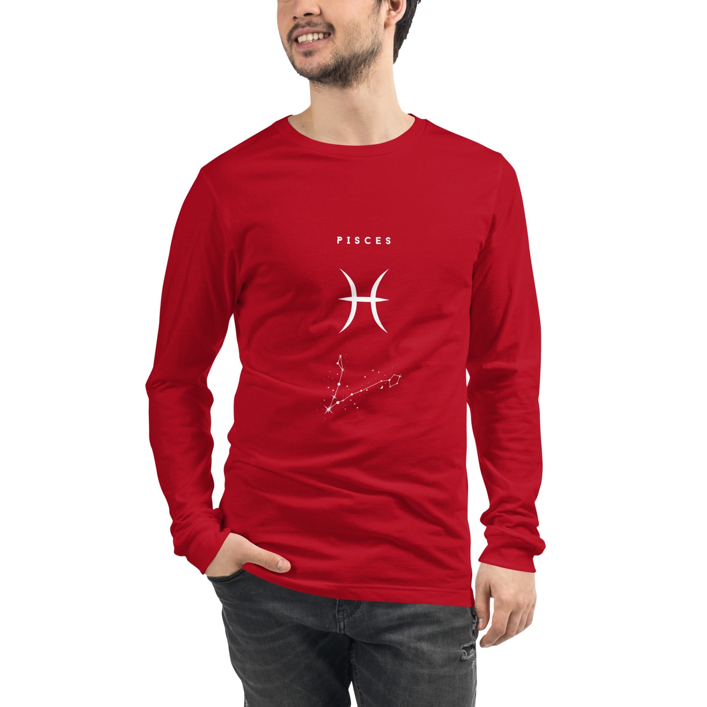 Tideborn Long Sleeve Shirt - Left Placement by R.A. Apparel, image 11, front view, Black, size XL, left placement.