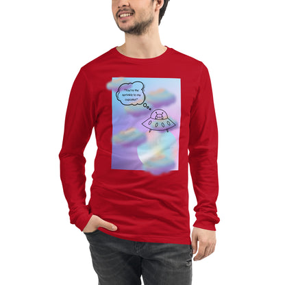 Sprinkle Theory Long Sleeve Shirt - Left Placement product image 31 in Dark Grey Heather, size XS, with front view and left placement.