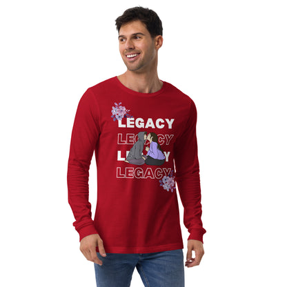 Heirloom Long Sleeve Shirt - Left Placement product image 11 in Navy, size XS, with front view and left placement.
