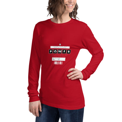 Impact Form Long Sleeve Shirt - Left Placement by R.A. Apparel, image 12, front view, left-side angle, Black, size 2XL, left placement.