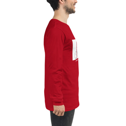 Ever After Long Sleeve Shirt - Left Placement image 34: Dark Grey Heather version, size L with right-side angle of the Happily Ever After range.