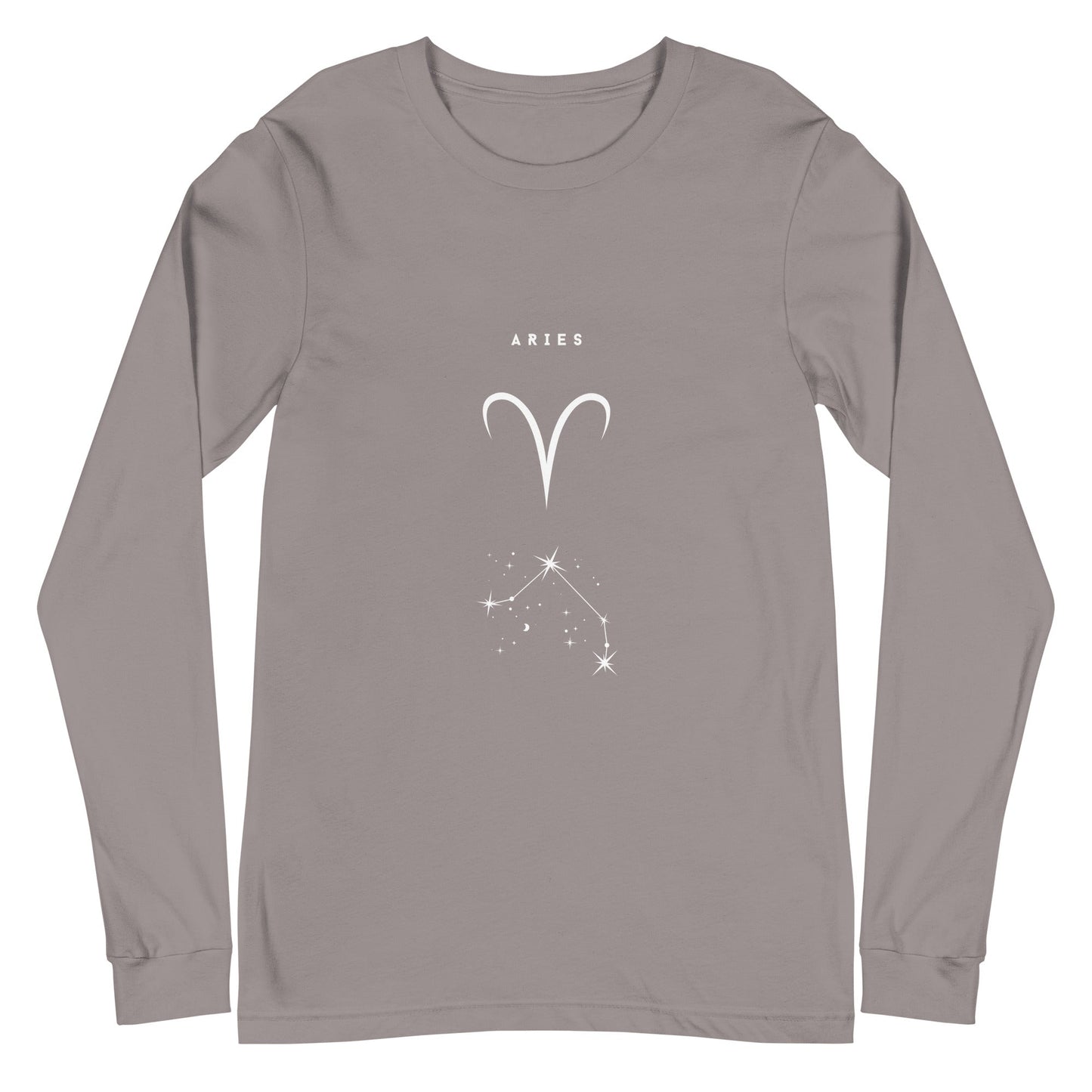 Marsborne Long Sleeve Shirt - Left Placement image 14: Navy version, size S with front view of the Aries range.