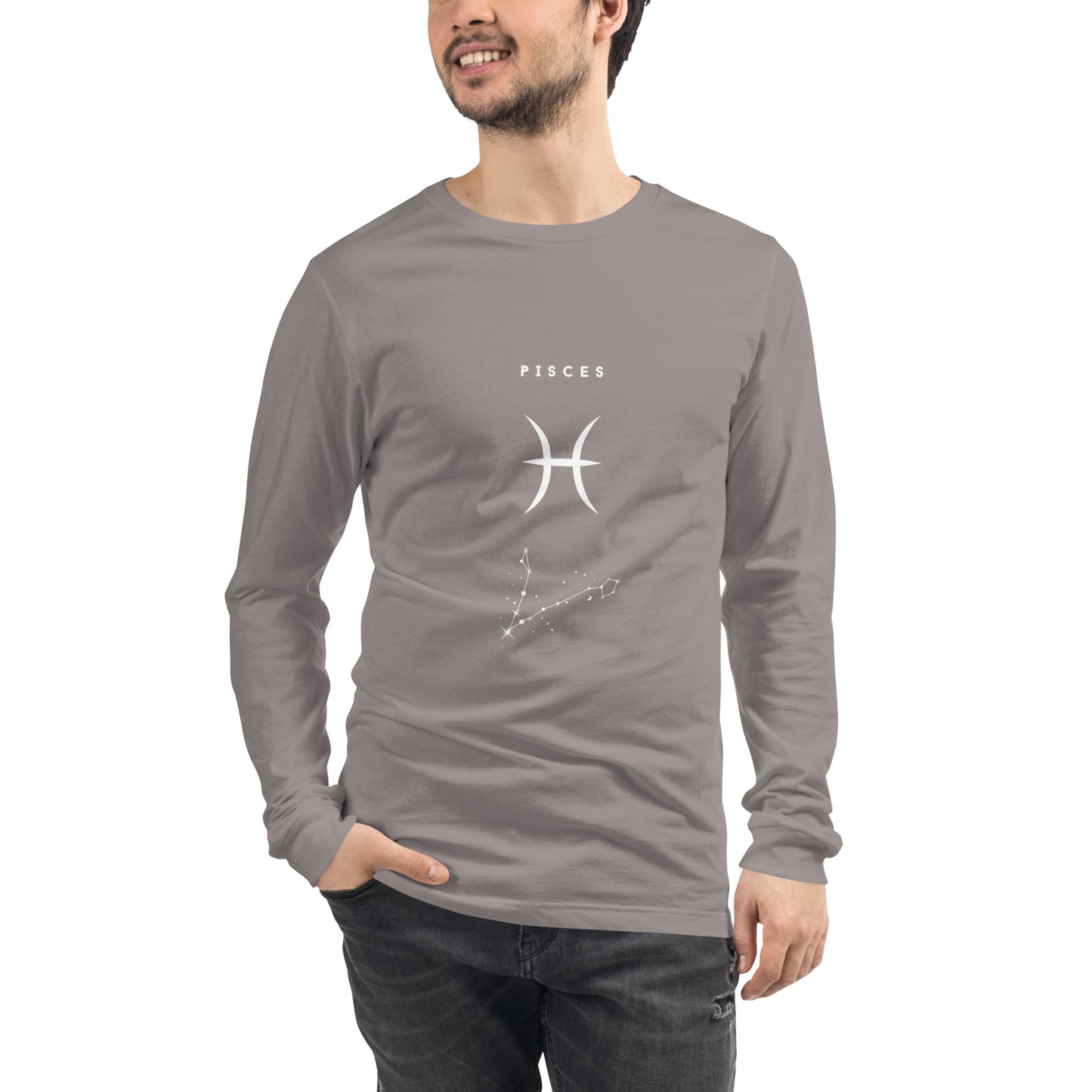 Tideborn Long Sleeve Shirt - Left Placement product image 26 in Red, size S, with front view and left placement.