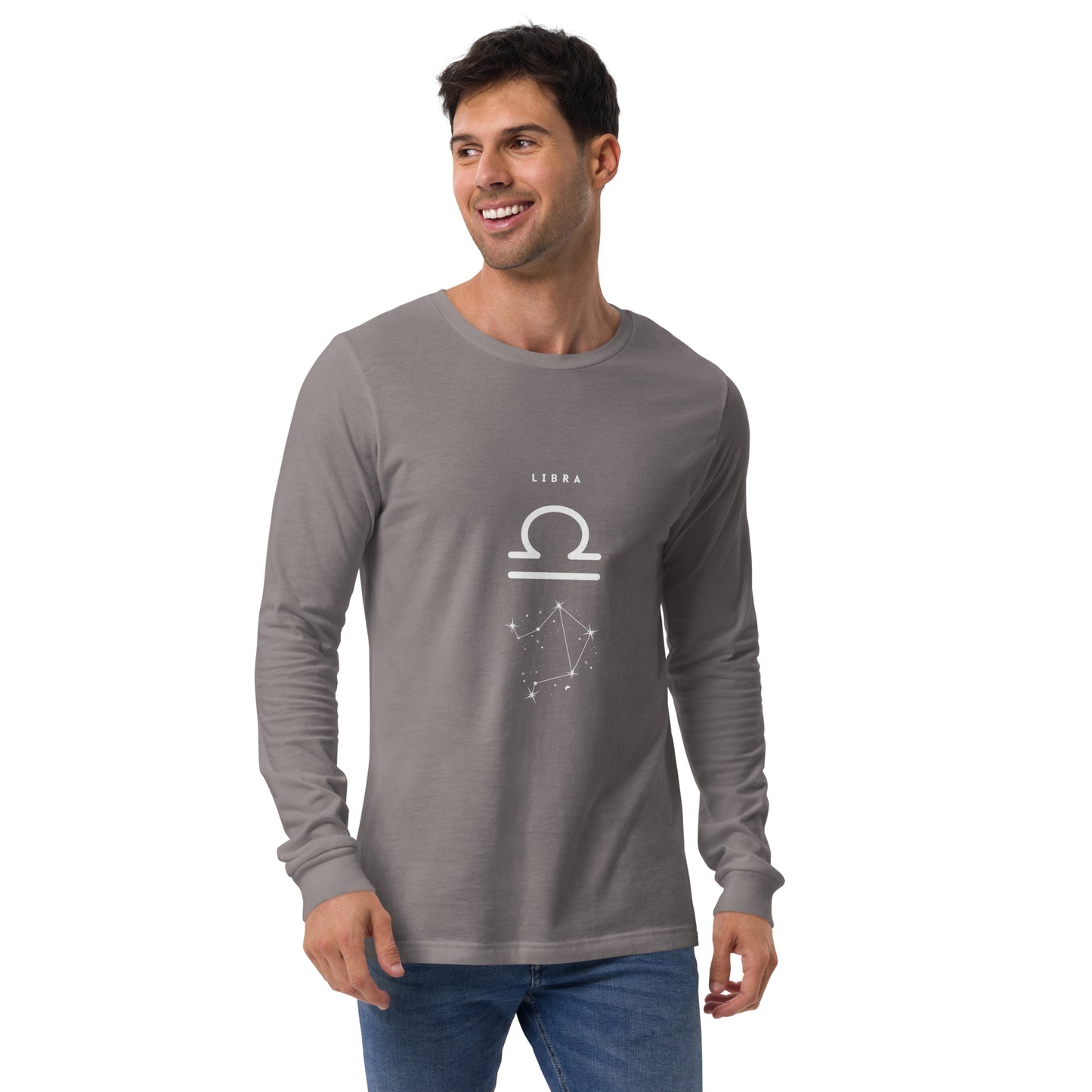 Balance Court Long Sleeve Shirt - Left Placement image 25: Red version, size XS with front view of the Libra range.