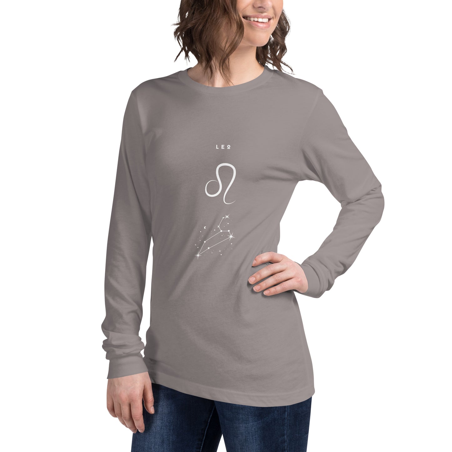 Solmane Long Sleeve Shirt - Left Placement product image 47 in True Royal, size XL, with front view, left-side angle and left placement.