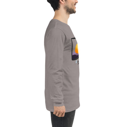 Avenor Long Sleeve Shirt image 76 in White, size S, showing right-side angle for the The View Awaits design.