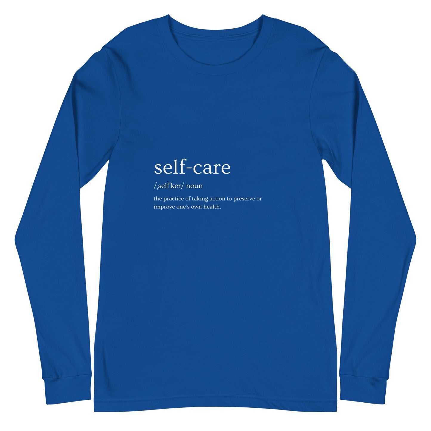 Self Ritual Long Sleeve Shirt - Left Placement product image 8 in Black, size S, with front view and left placement.