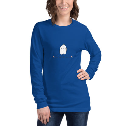 Cute Haunt Long Sleeve Shirt - Left Placement image 85: Sand Dune version, size XL with front view of the Too Cute to Spook range.