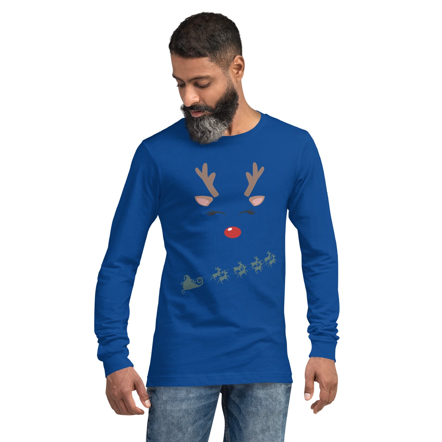 Northern Run Long Sleeve Shirt - Left Placement product image 23 in Heather Forest, size XL, with front view and left placement.