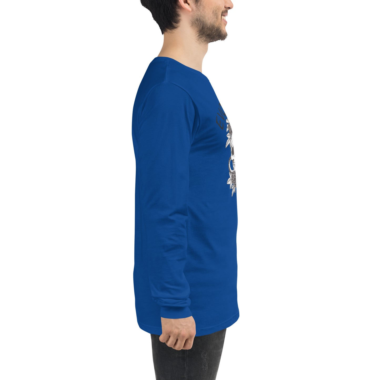 Evolution Long Sleeve Shirt - Left Placement image 82: selected colour version with right-side angle of the Evolution range.