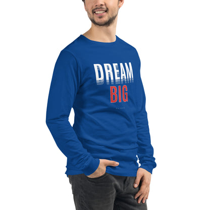 Skyline Dream Long Sleeve Shirt - Left Placement image 52: Military Green version, size S with front view, right-side angle of the Dream Big range.
