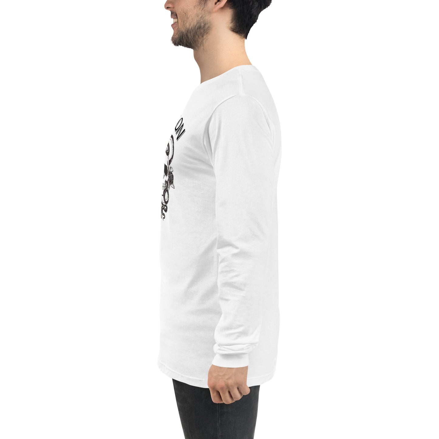 Image 39 of True Royal Evolution Long Sleeve Shirt - Left Placement, size L, with Evolution artwork visible in left-side angle.