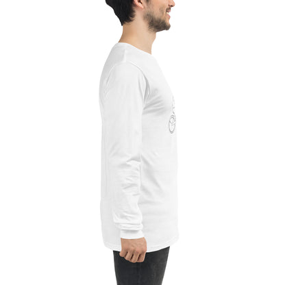 Image 40 of True Royal Ever After Long Sleeve Shirt - Left Placement, size XL, with Happily Ever After artwork visible in right-side angle.