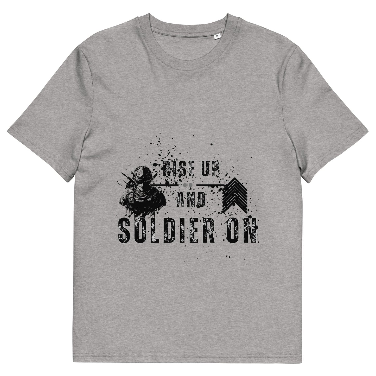 Fortitude T-Shirt - Left Placement 1 product image 7 in Red, size M, with front view and left placement.