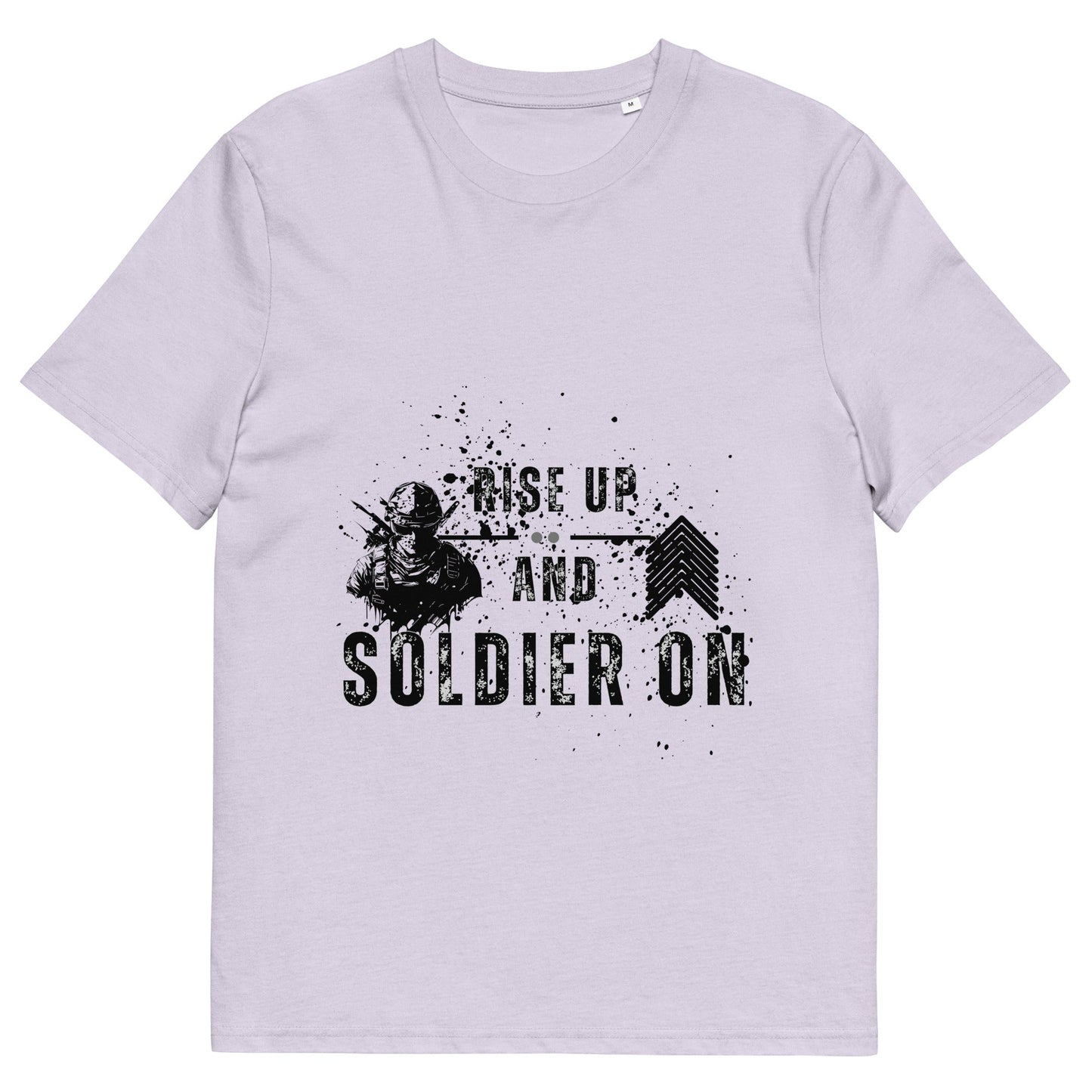 Fortitude T-Shirt - Left Placement 1 product image 11 in Stargazer, size S, with front view and left placement.