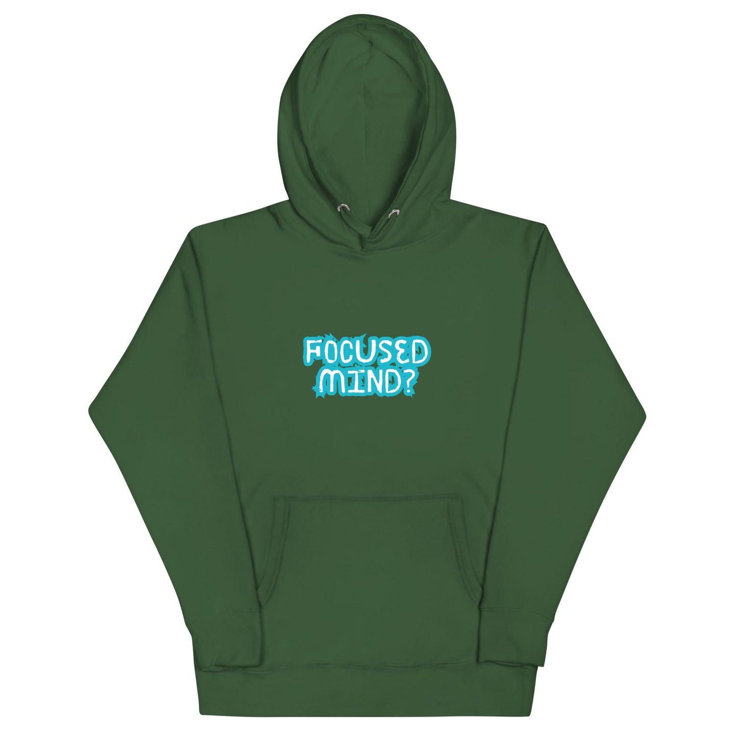 Mindstate Hoodie - Left Placement image 8 in Navy Blazer, size M, showing front view for the Focused Mind design.