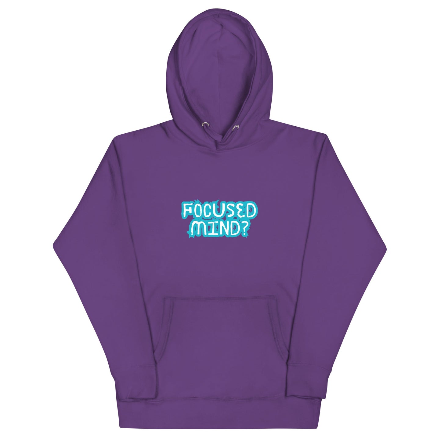 Mindstate Hoodie - Left Placement image 7 in Navy Blazer, size S, showing front view for the Focused Mind design.