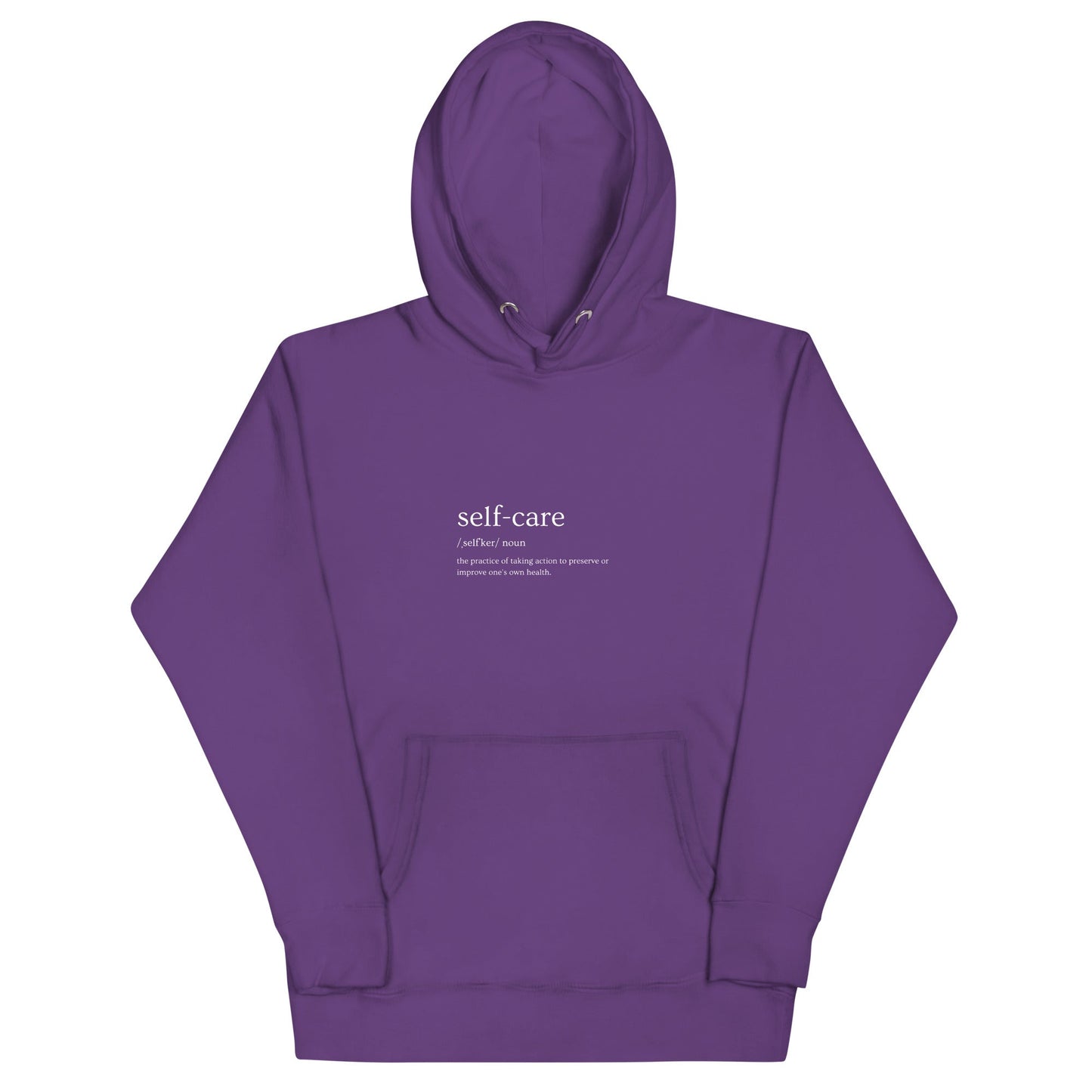 Self Ritual Hoodie - Left Placement product image 7 in Navy Blazer, size S, with front view and left placement.