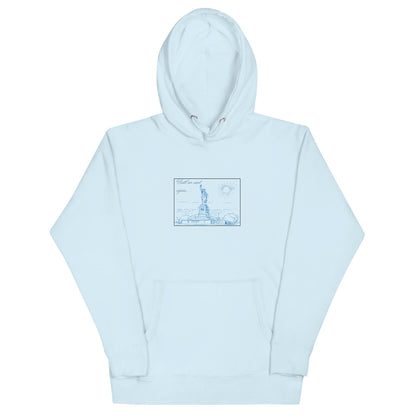 Farewell Bloom Hoodie - Left Placement image 1: Black version, size S with front view of the Until We Meet Again range.