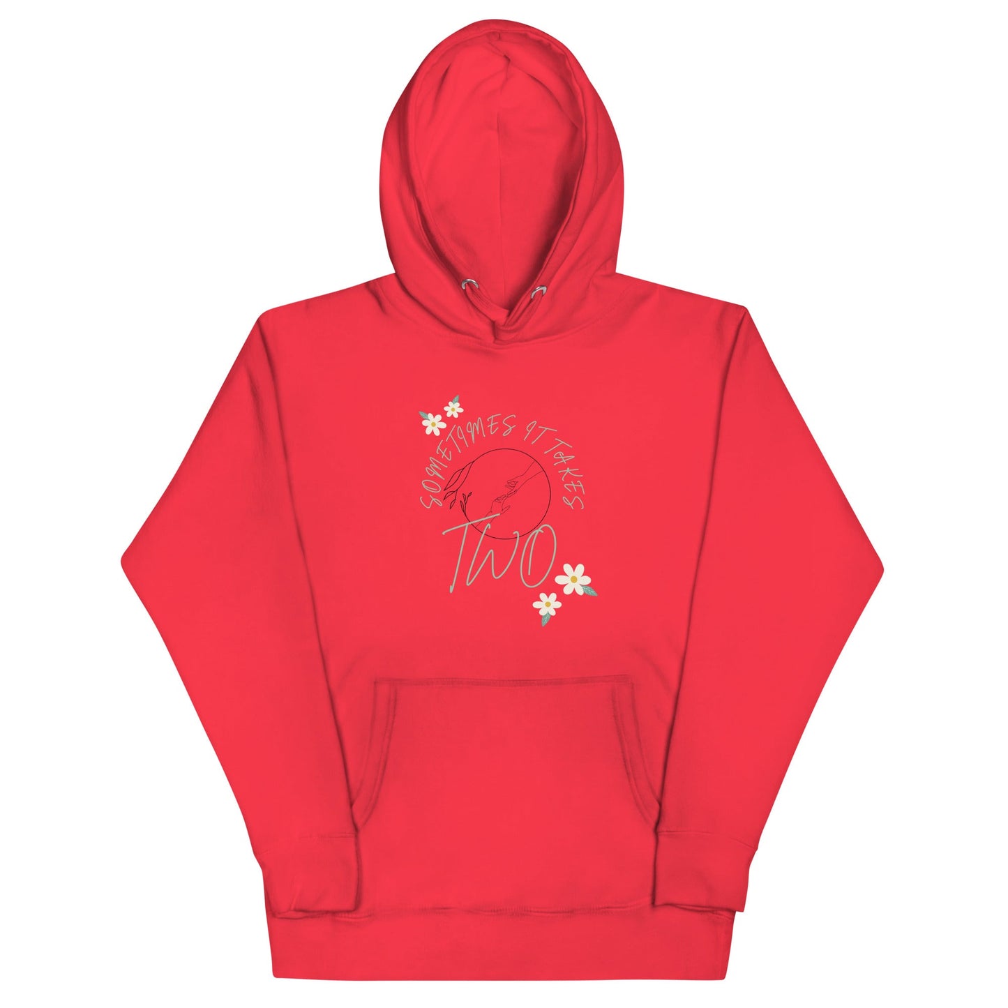 Duet Hoodie - Left Placement product image 9 in Navy Blazer, size L, with front view and left placement.