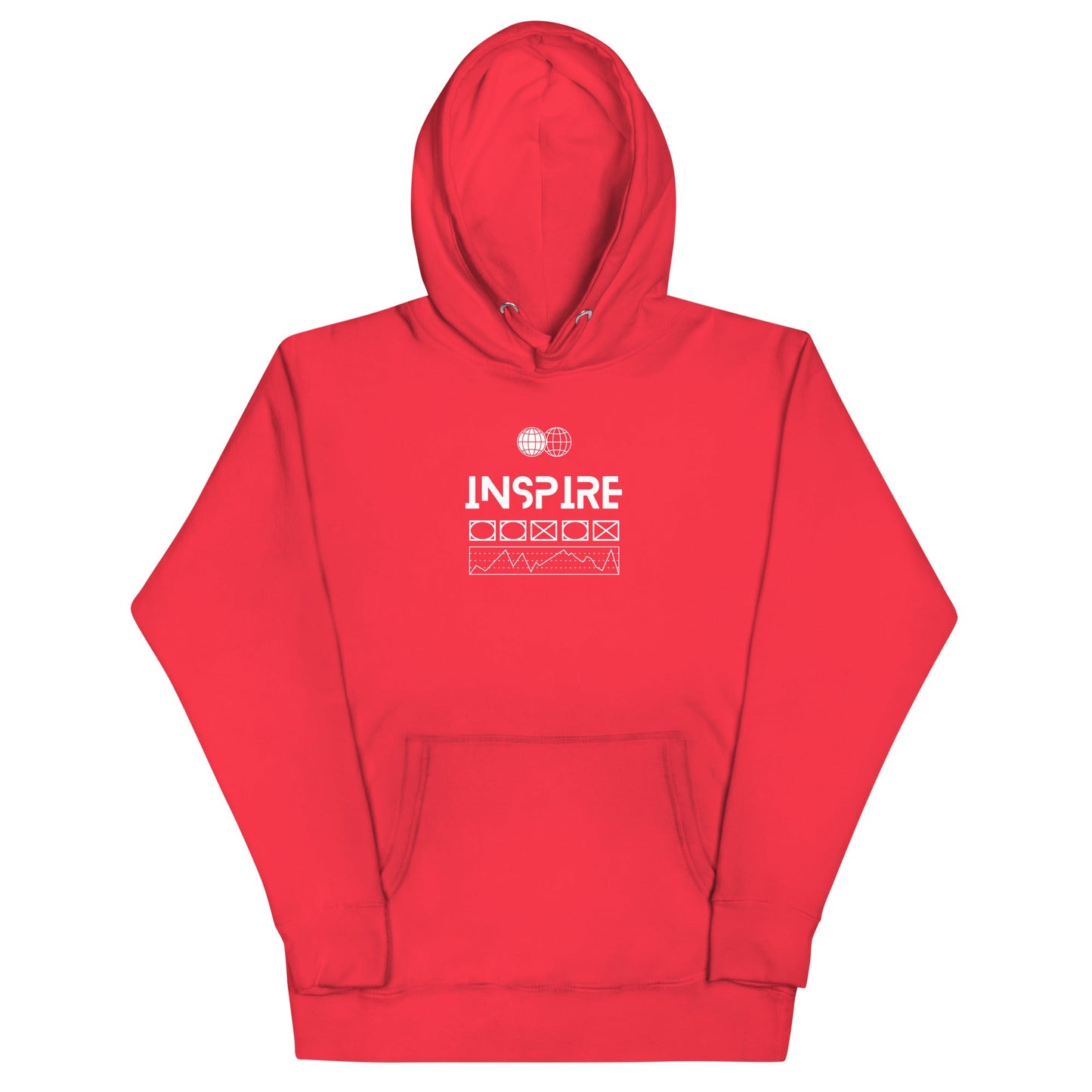 Inspireline Hoodie - Left Placement product image 10 in Navy Blazer, size 2XL, with front view and left placement.