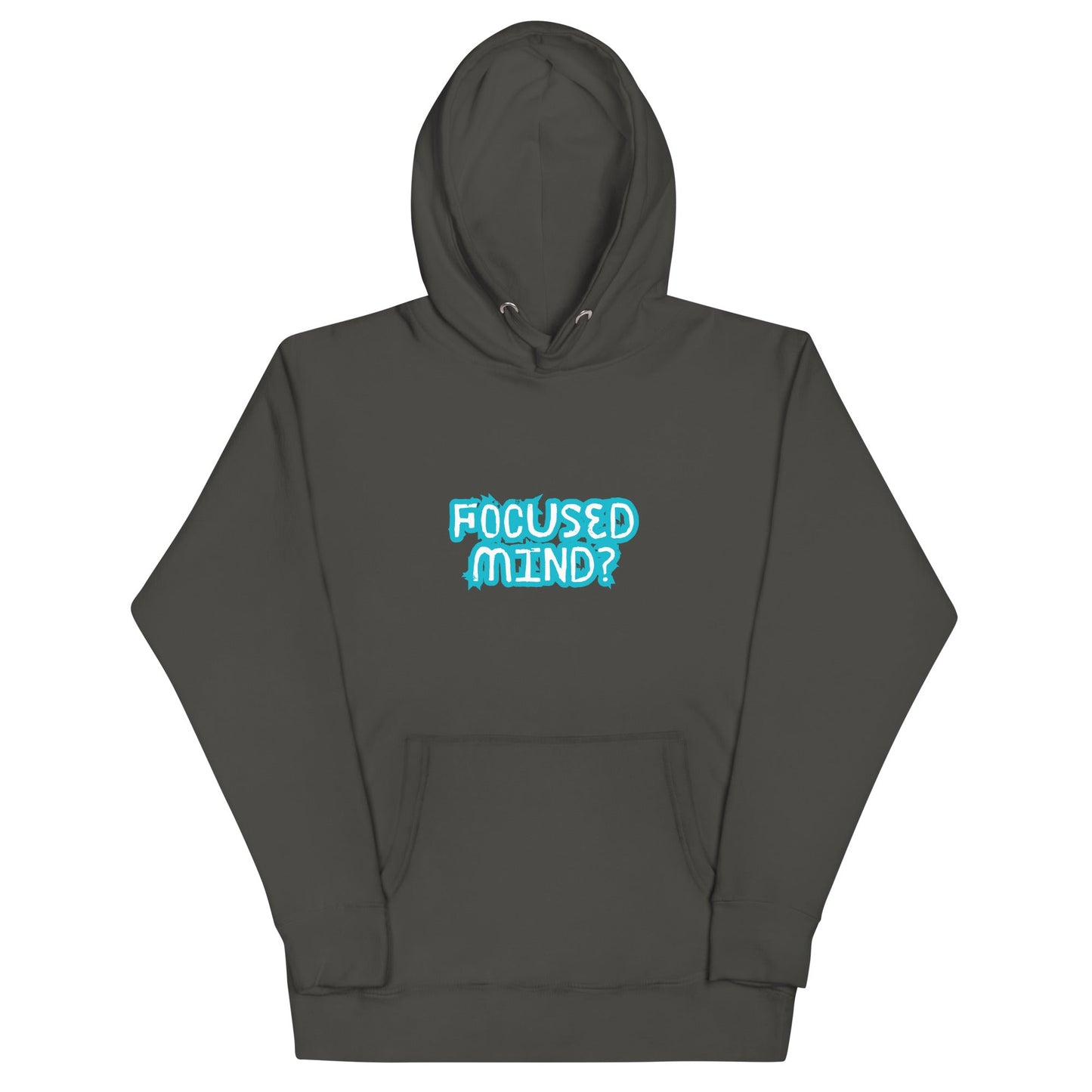 Mindstate Hoodie - Left Placement image 5: Black version, size 2XL with front view of the Focused Mind range.
