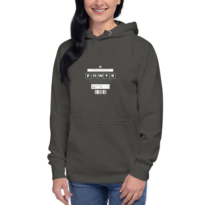 Impact Form Hoodie - Left Placement by R.A. Apparel, image 5, front view, Black, size 2XL, left placement.