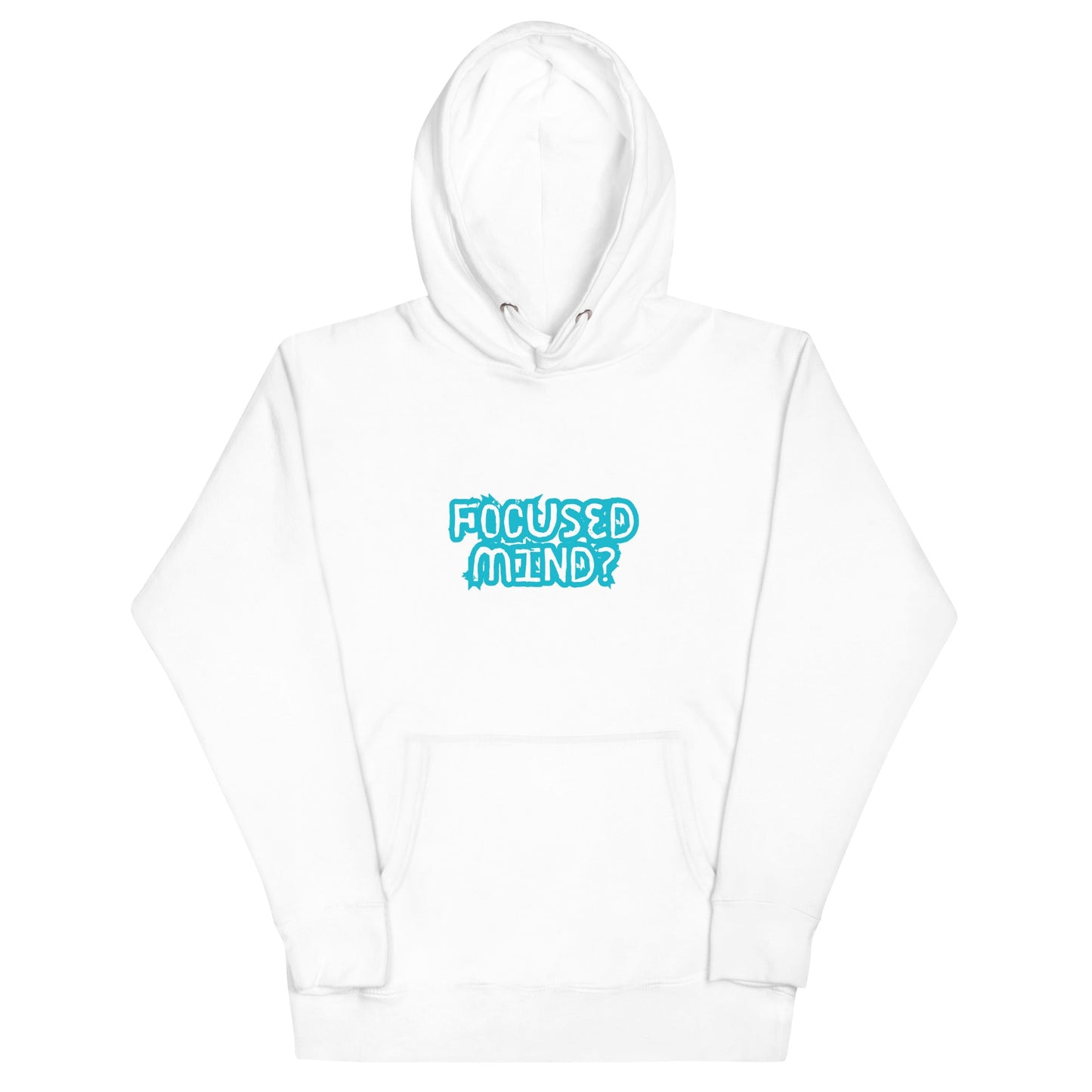 Mindstate Hoodie - Left Placement image 14 in Maroon, size M, showing front view for the Focused Mind design.