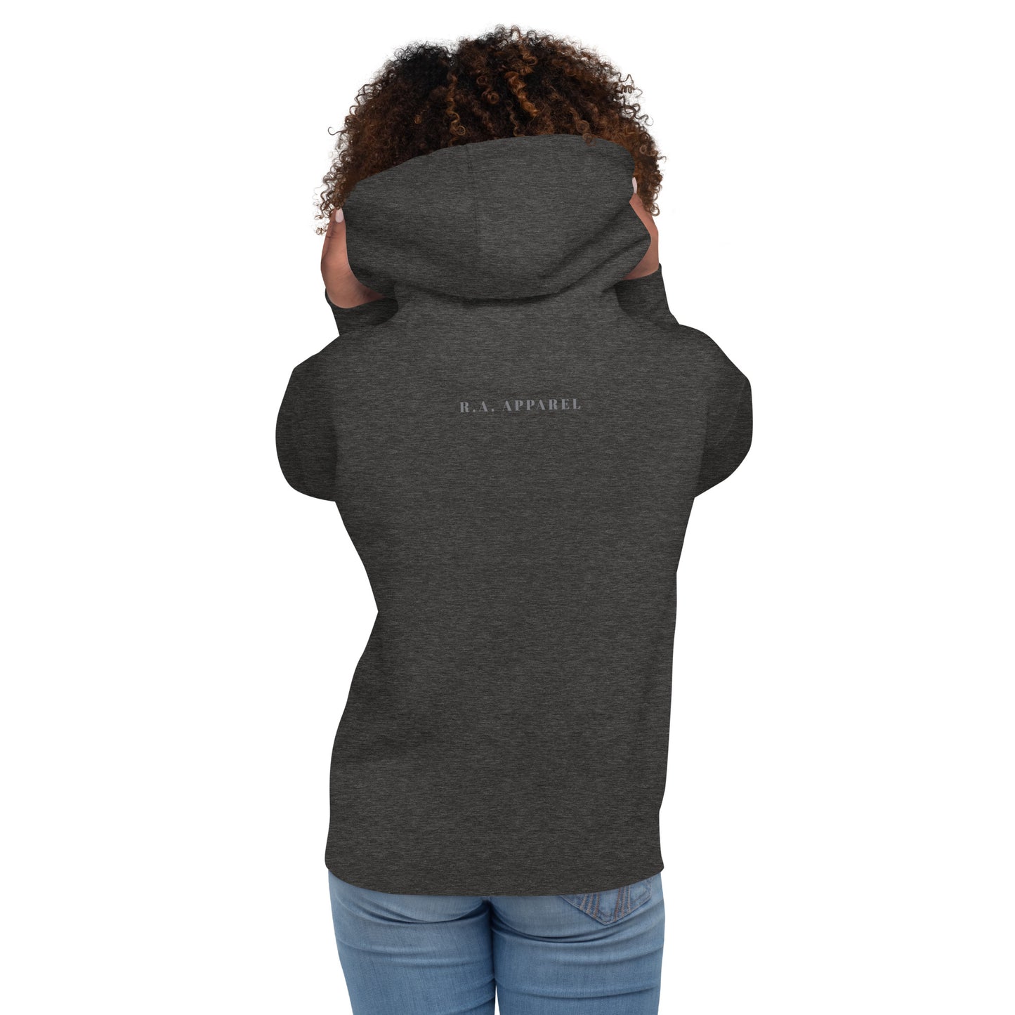 Avenor Hoodie image 14: Maroon version, size XL with back view of the The View Awaits range.