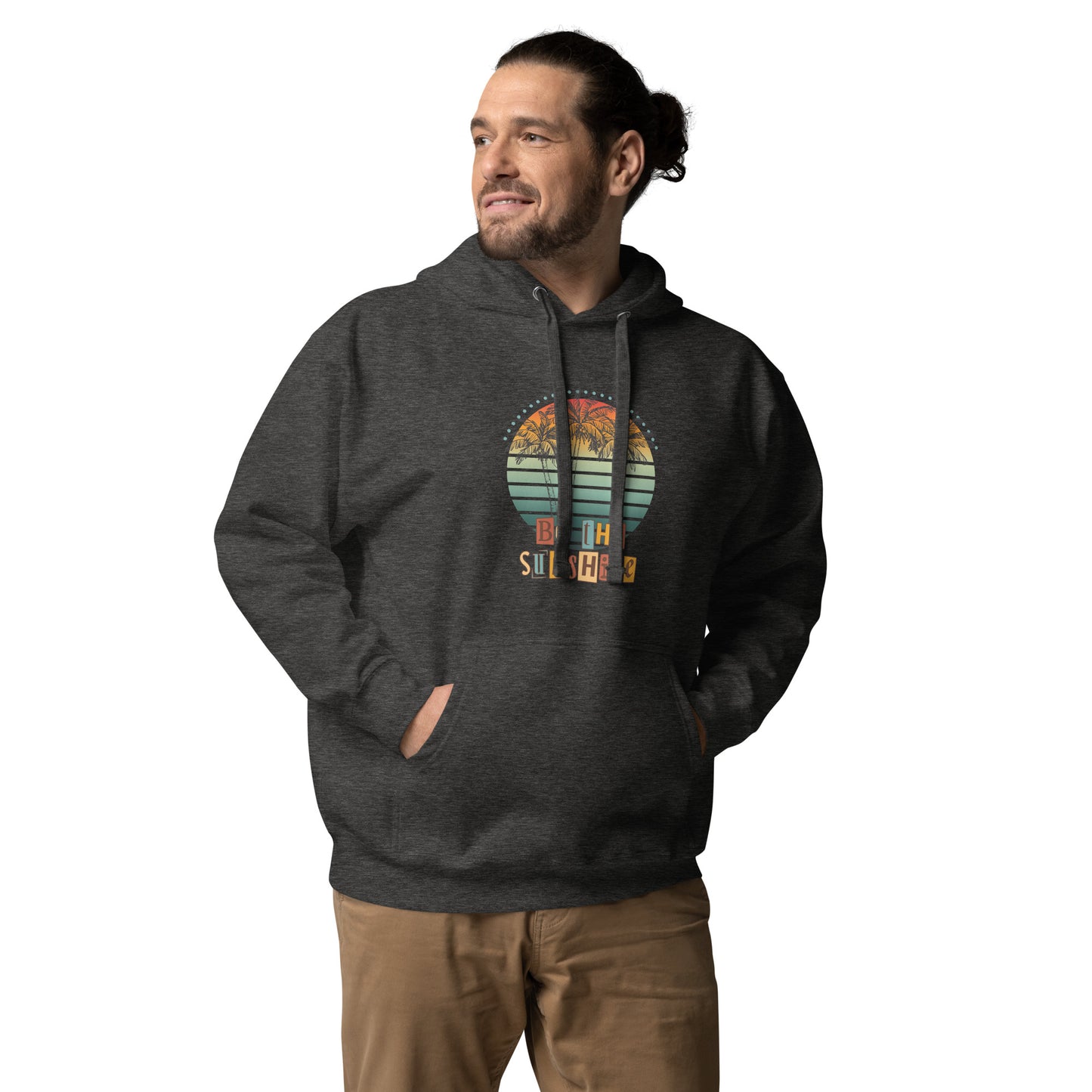 Solara Hoodie image 10: Navy Blazer version, size 2XL with front view of the Be the Sunshine range.