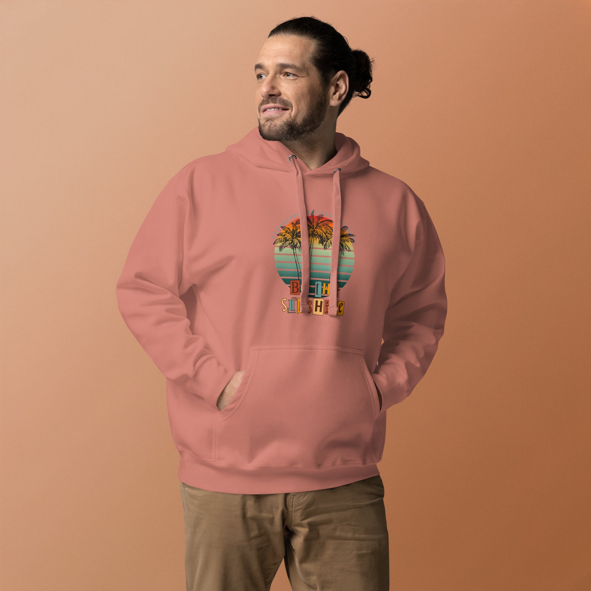 Solara Hoodie product image 33 in Purple, size L, with front view and design placement.
