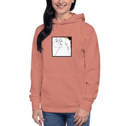 Faithline Hoodie - Left Placement by R.A. Apparel, image 37, front view, Purple, size S, left placement.